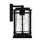 Quoizel McAlister 1-Light Earth Black Outdoor Wall Lantern MCL8405EK - alternate 3